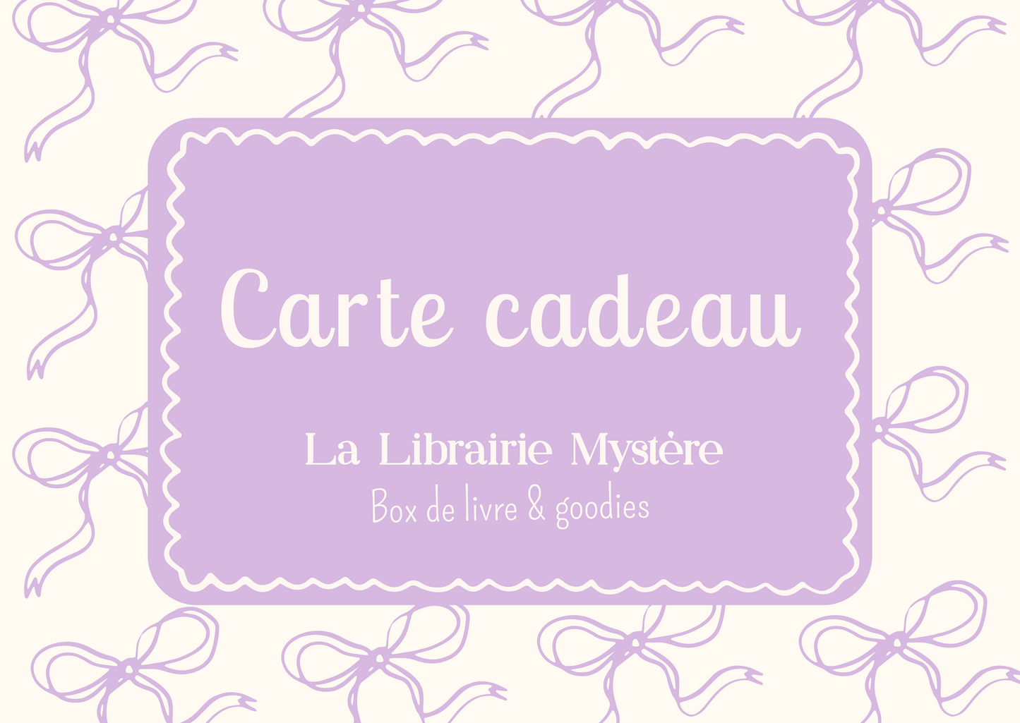 Carte Cadeau