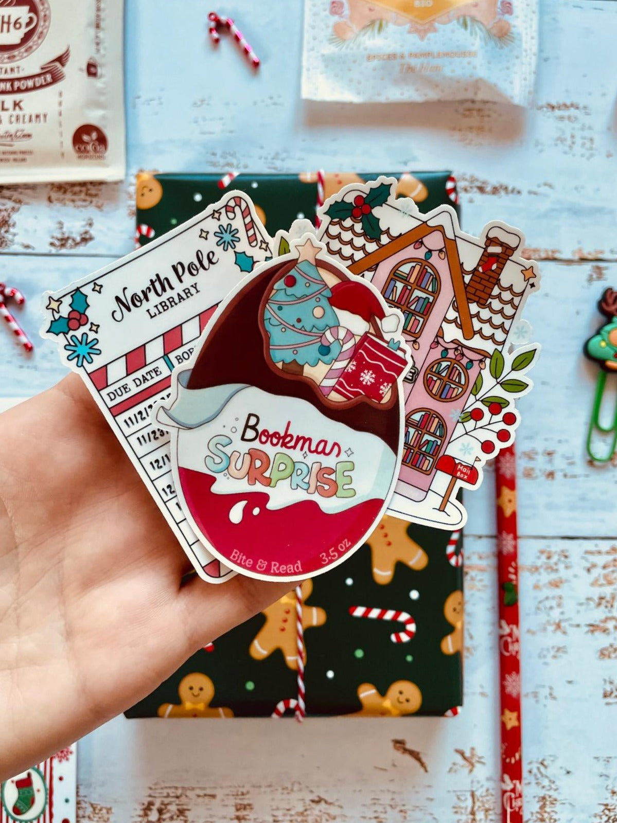 ✨ La Box Mystère de Noël – Livre surprise & douceurs hivernales