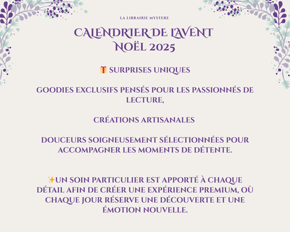 Calendrier de l’Avent Littéraire – 12 ou 24 jours de mystère