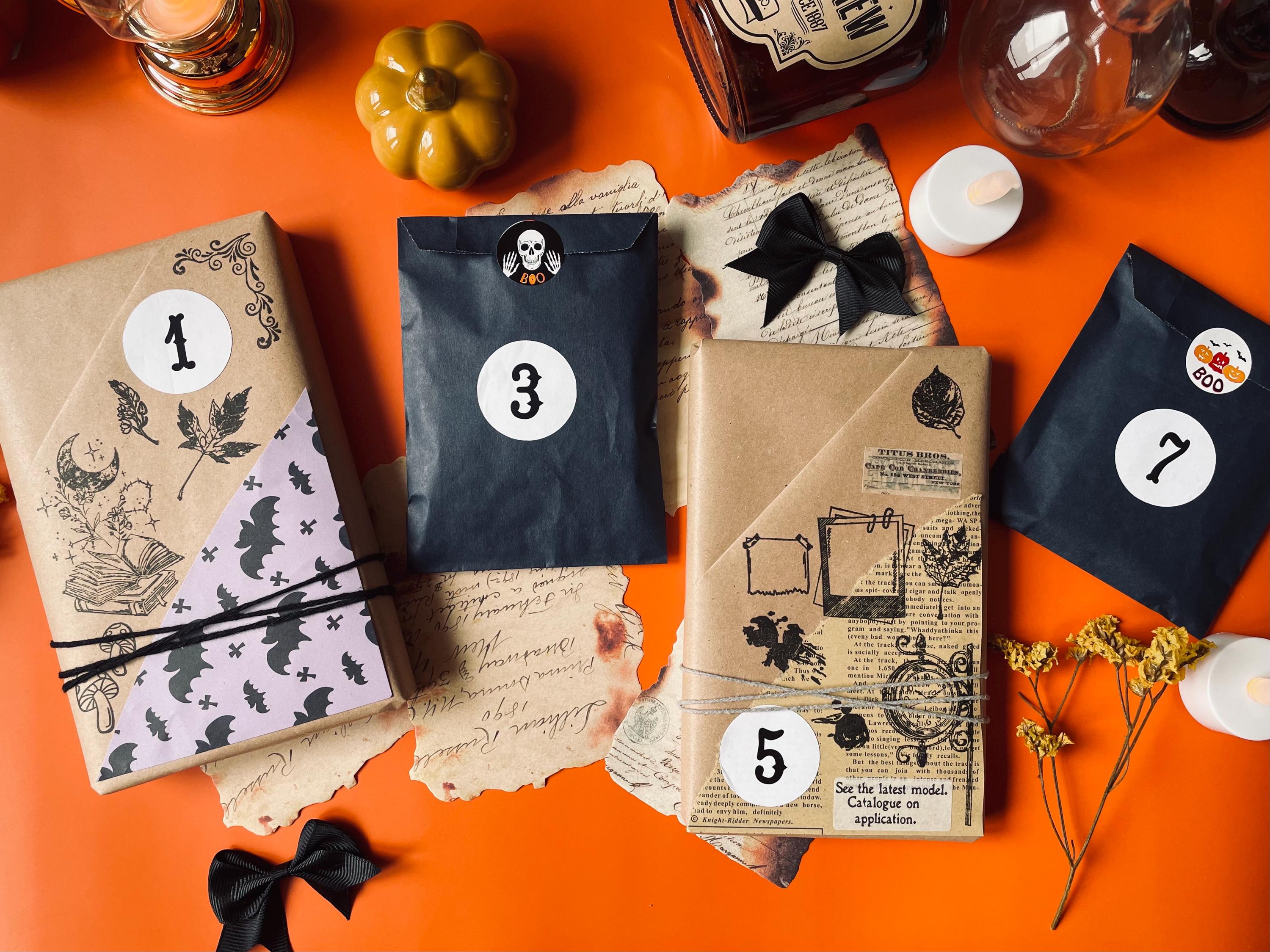 "Calendrier de l’Avent Halloween 2025 – Box livres mystères et surprises littéraires