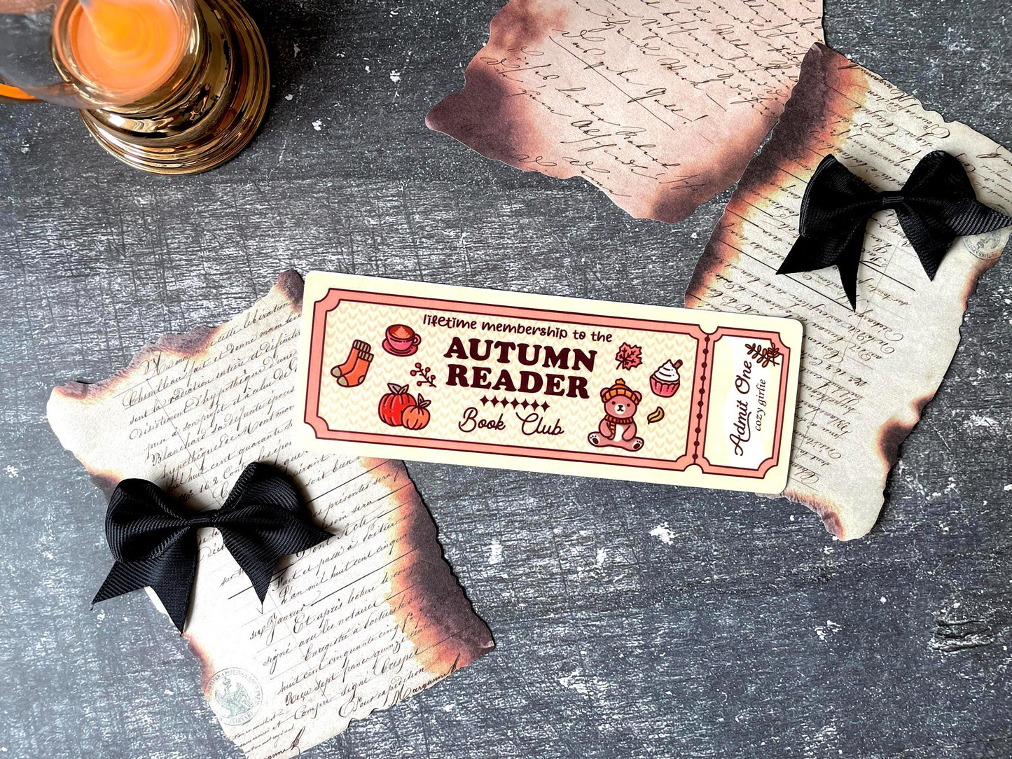 Marque-pages Automne & Halloween