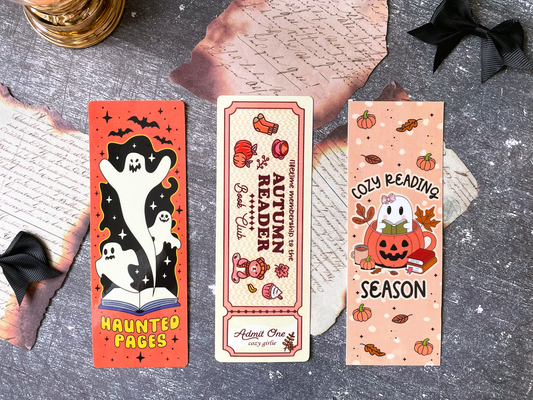 Marque-pages Automne & Halloween